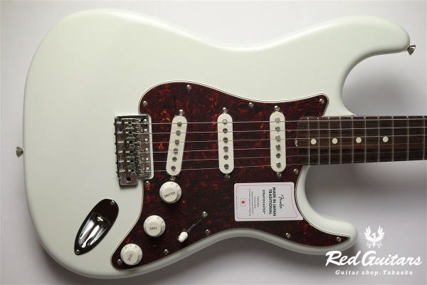 2021 Collection Made in Japan Traditional 60s Stratocaster Roasted Neck - Olympic White